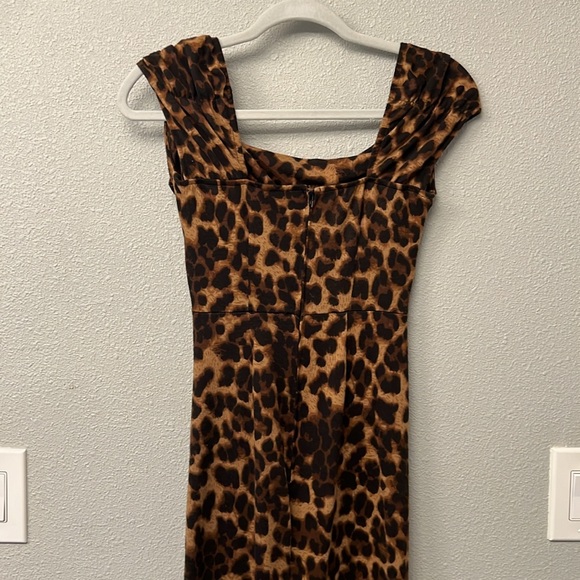 COMFY Stop Staring Lizzy Leopard midi - NWT - Picture 3 of 4